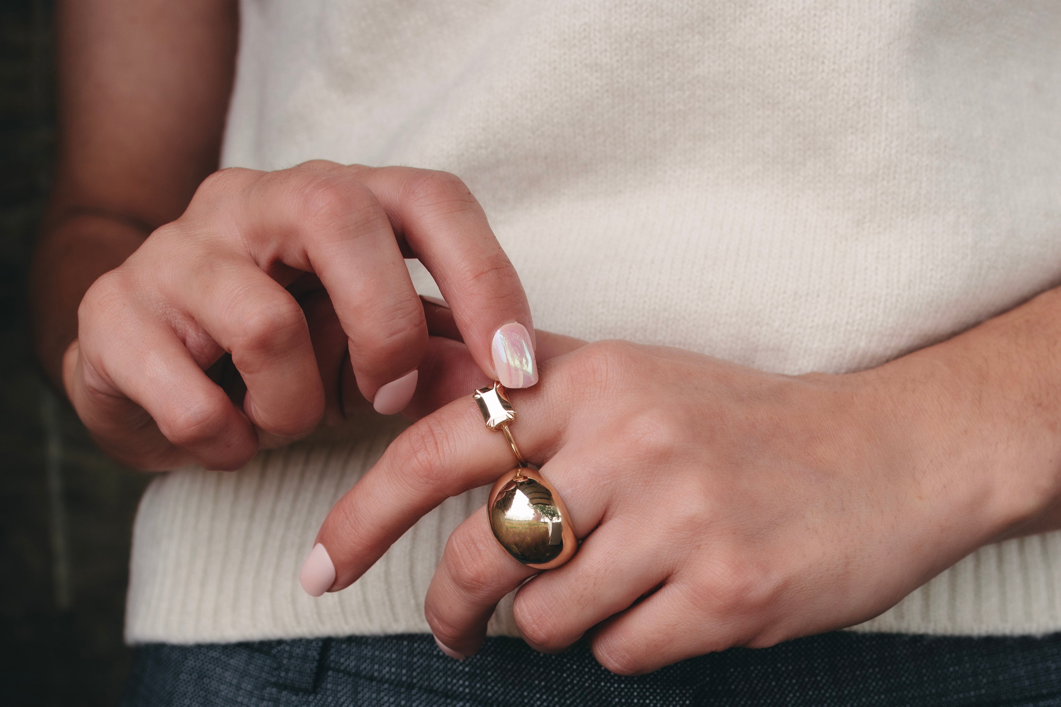 Odette Signet Ring