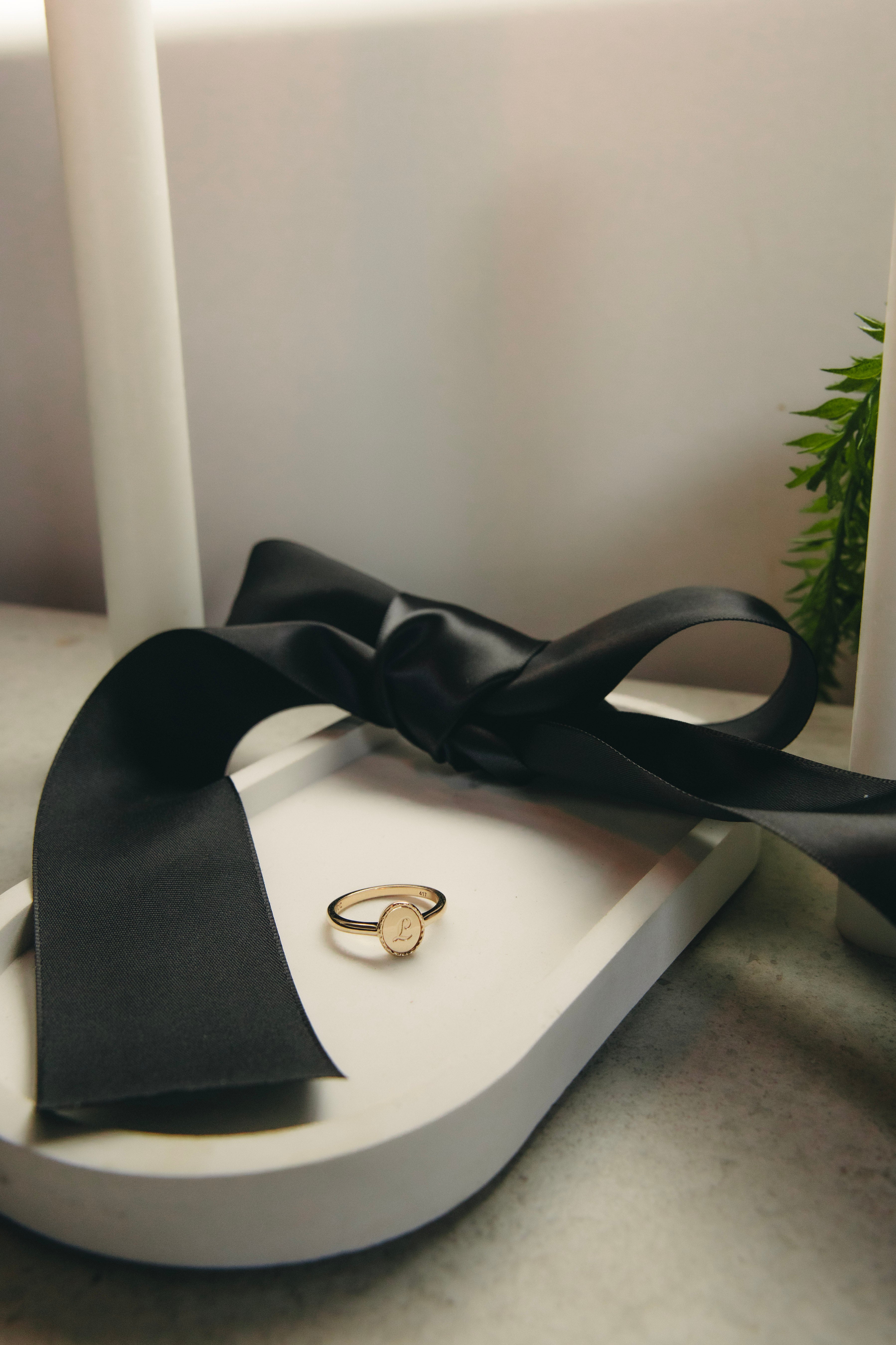 Lucille Signet Ring