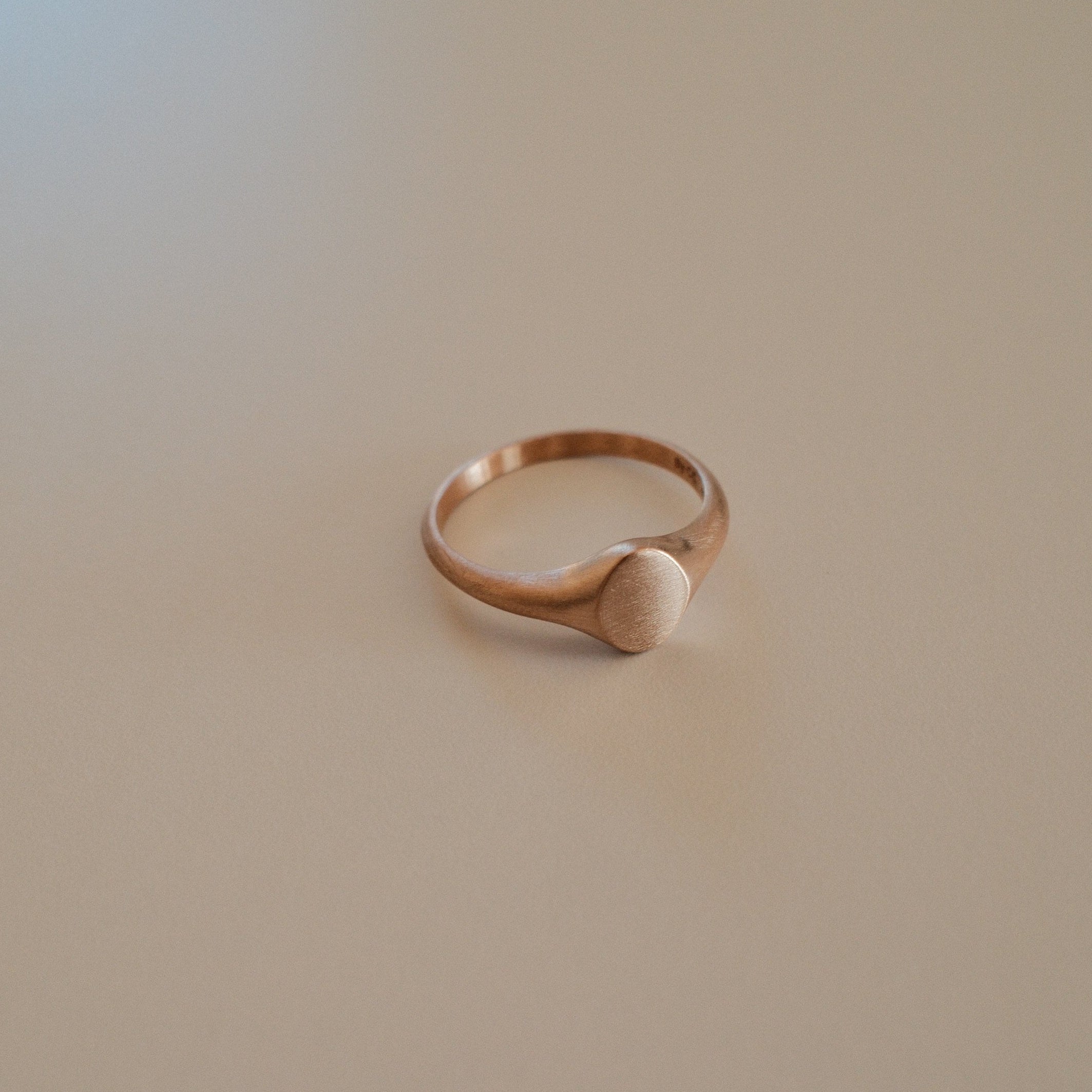 Passing notes Pinky Signet Ring