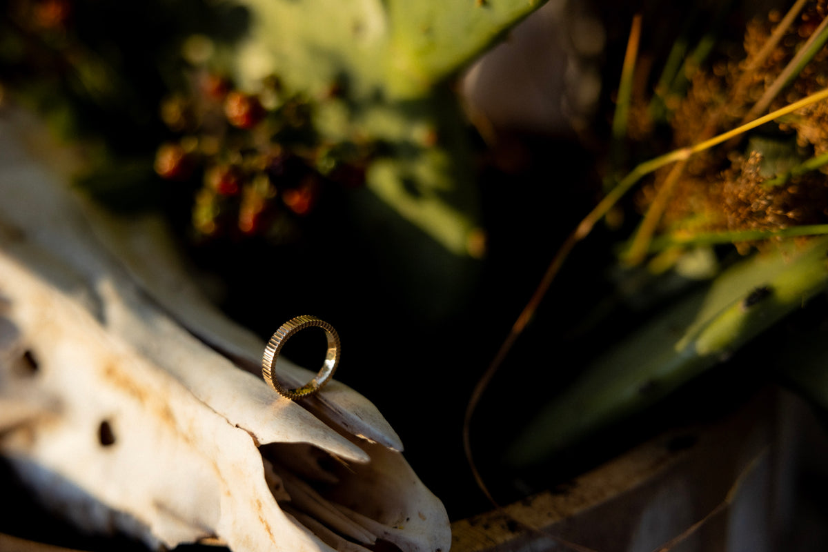 Clean, modern jewellery feed featuring Australian solid gold pieces styled in warm brown tones with a minimalist, editorial look