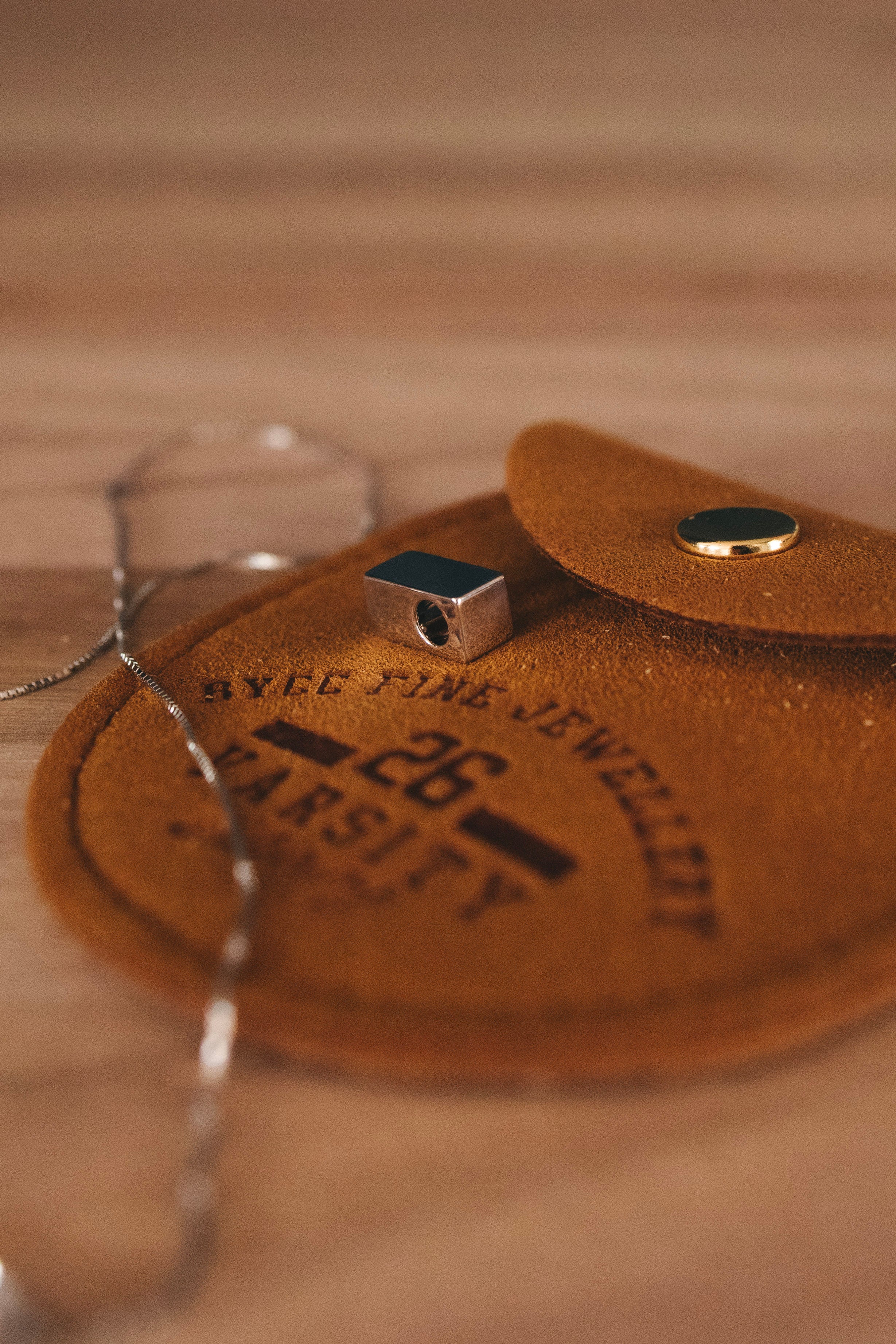 Varsity Solid Gold Charm