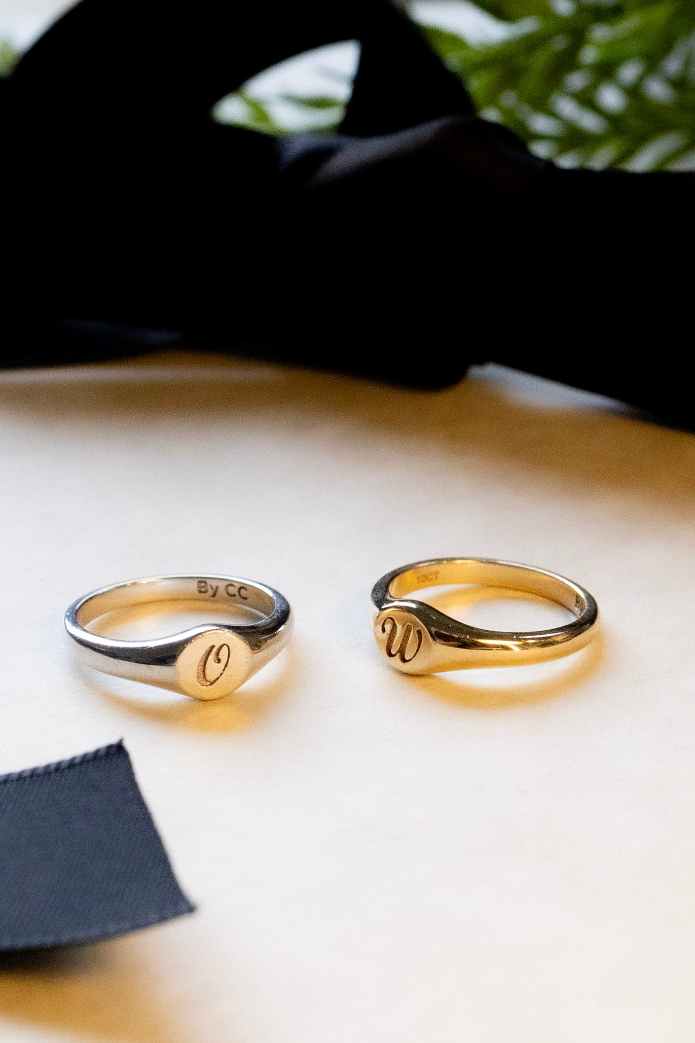 Bea Pinky Signet Ring