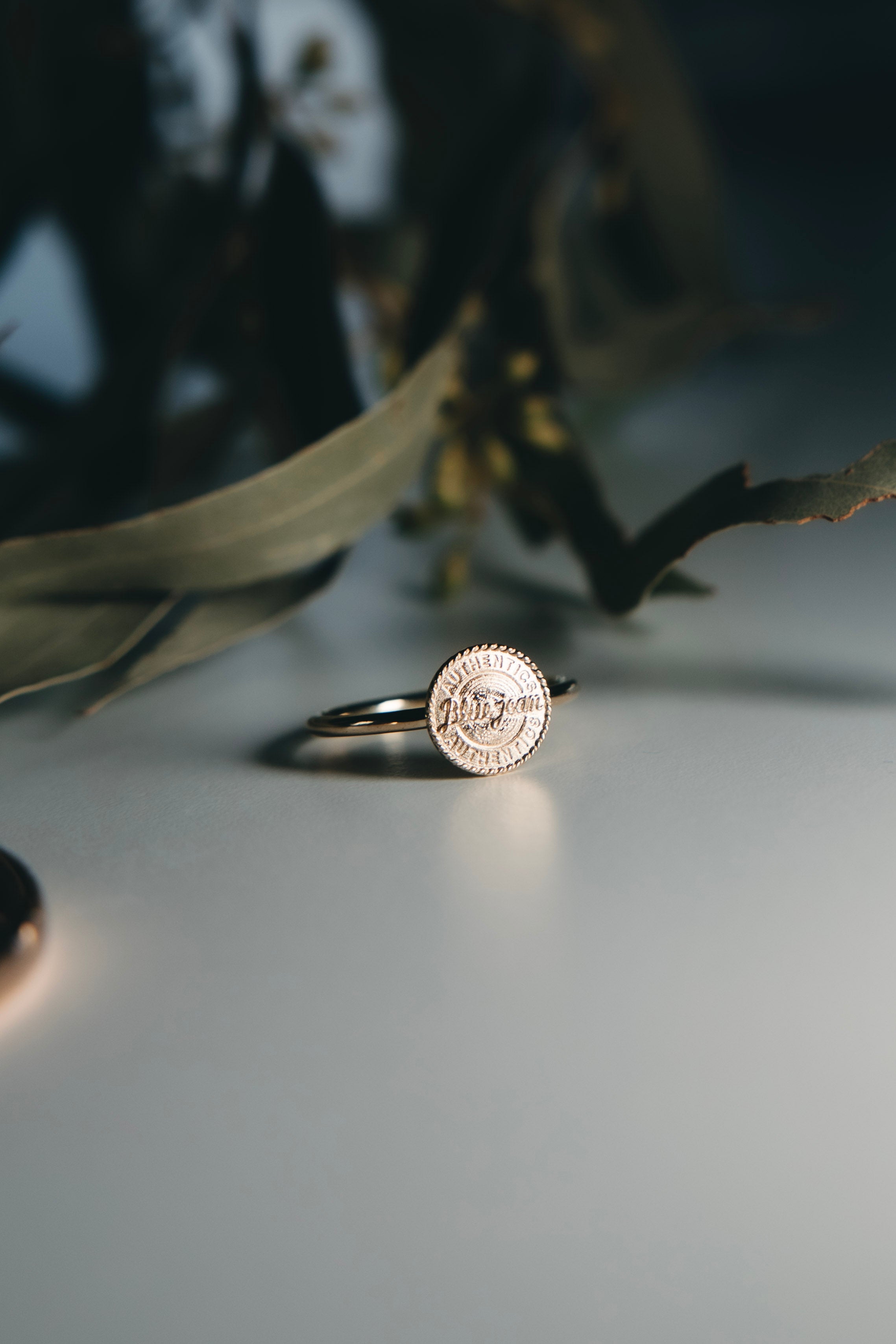 Dixie Button Ring